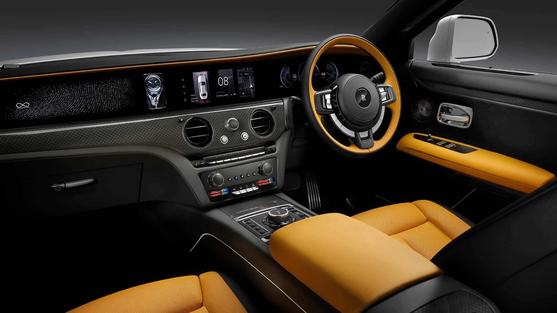 2025 rolls royce black badge ghost series ii interior (1)